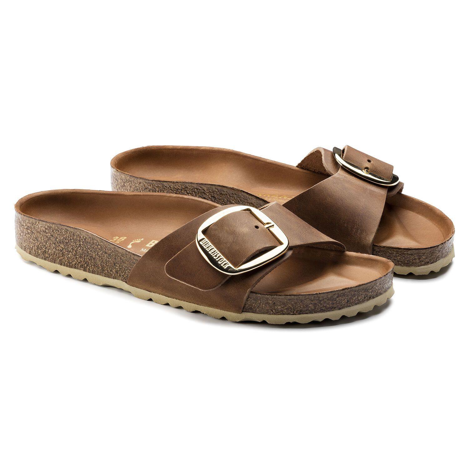 Madrid Big Buckle - Cognac - Bel Ami calzature