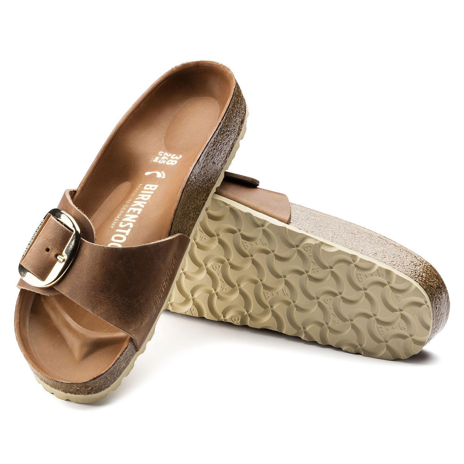 Madrid Big Buckle - Cognac - Bel Ami calzature
